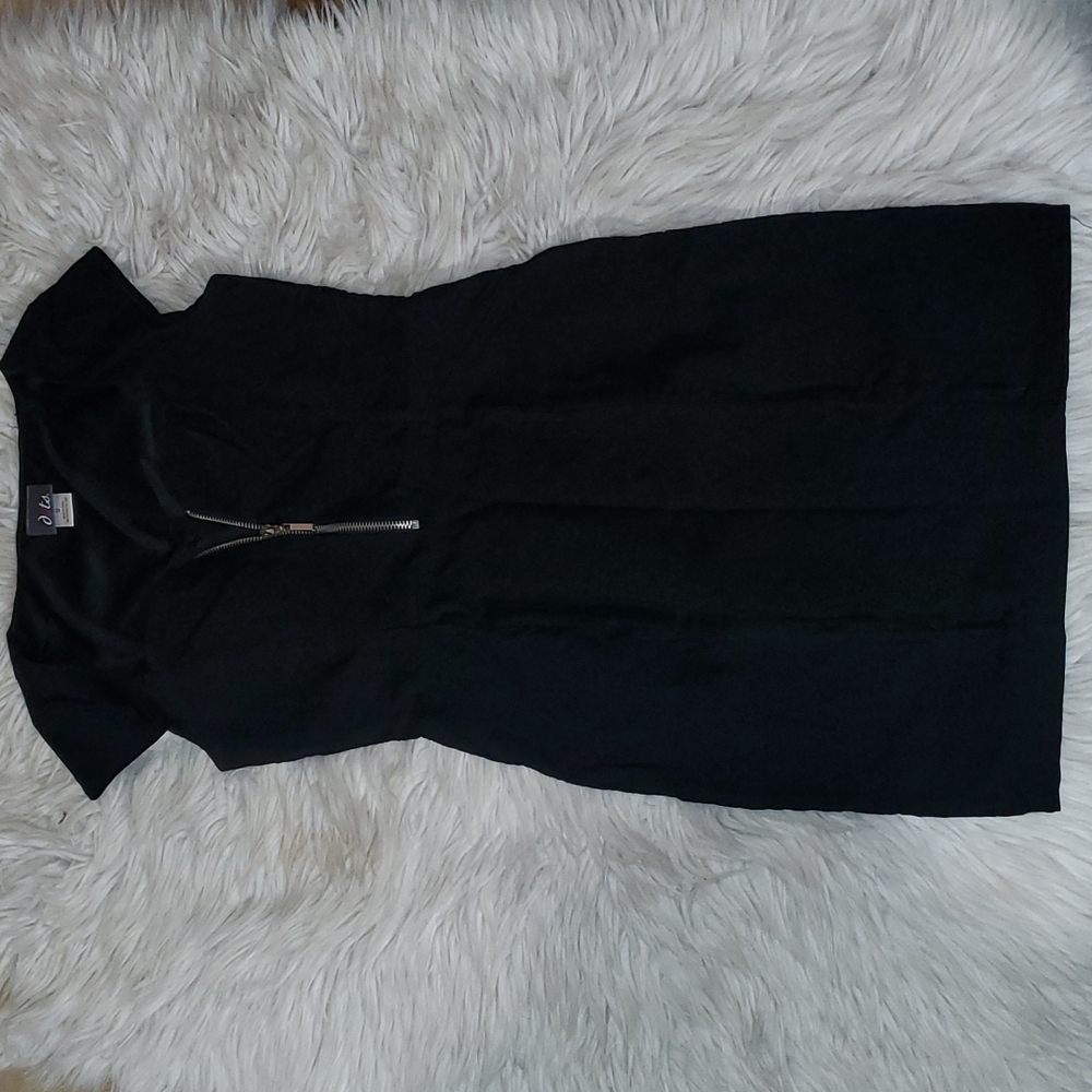 Dots Classic Little Black Dress – Size Small